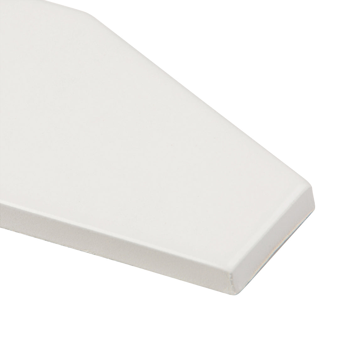 6th Avenue Hexagon 2X6 White Matte