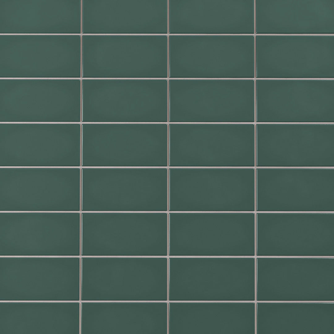 6th Avenue 3X6 Jade Green Gloss
