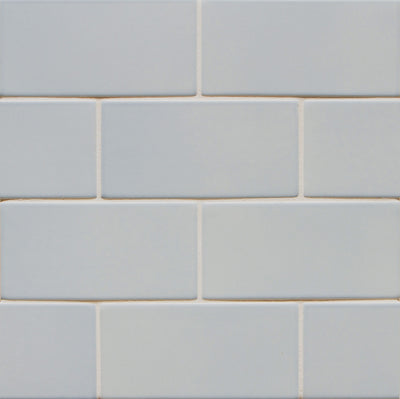 6th Avenue Rectangle 3X6 Pale Sky Gloss