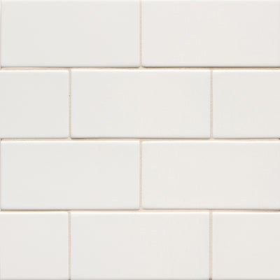 6th Avenue 3X6 White Matte