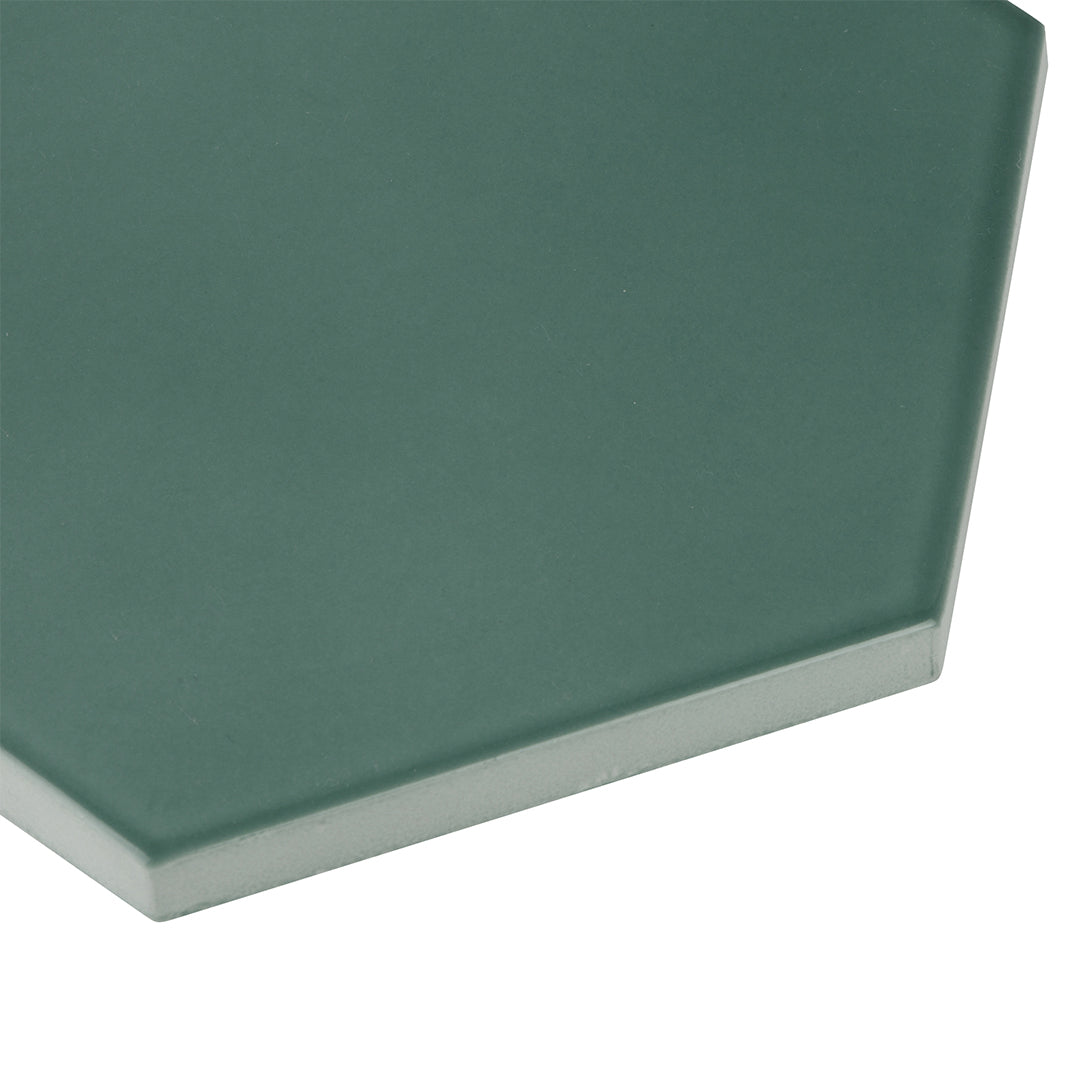6th Avenue 4-1/2X5-3/8 Jade Green Gloss