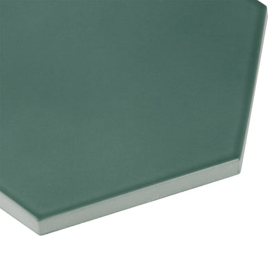 6th Avenue 4-1/2X5-3/8 Jade Green Gloss
