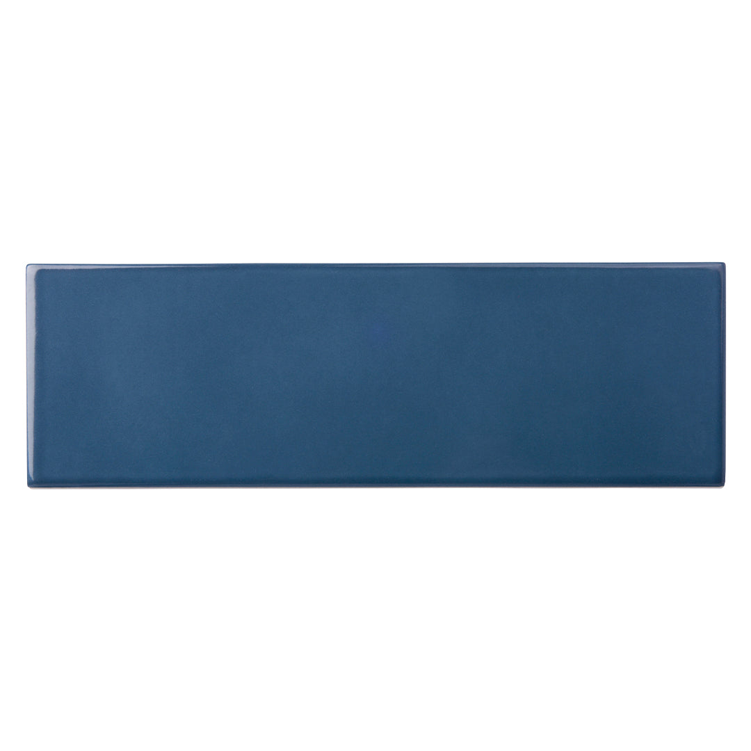 6th Avenue Rectangle 4X12 Marlin Blue Gloss
