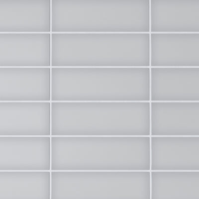 6th Avenue Rectangle 4X12 Pale Sky Gloss