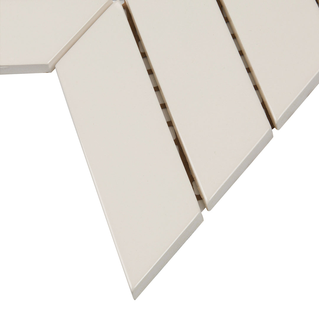 6th Avenue Chevron Mosaic 10-3/8X10 Canvas Gloss