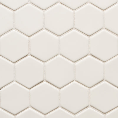 6th Avenue Hexagon Mosaic 10-1/2X11 Canvas Gloss