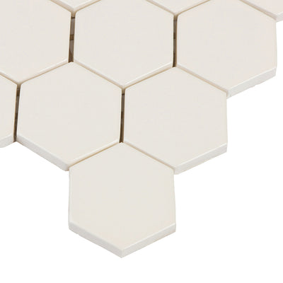 6th Avenue Hexagon Mosaic 10-1/2X11 Canvas Gloss