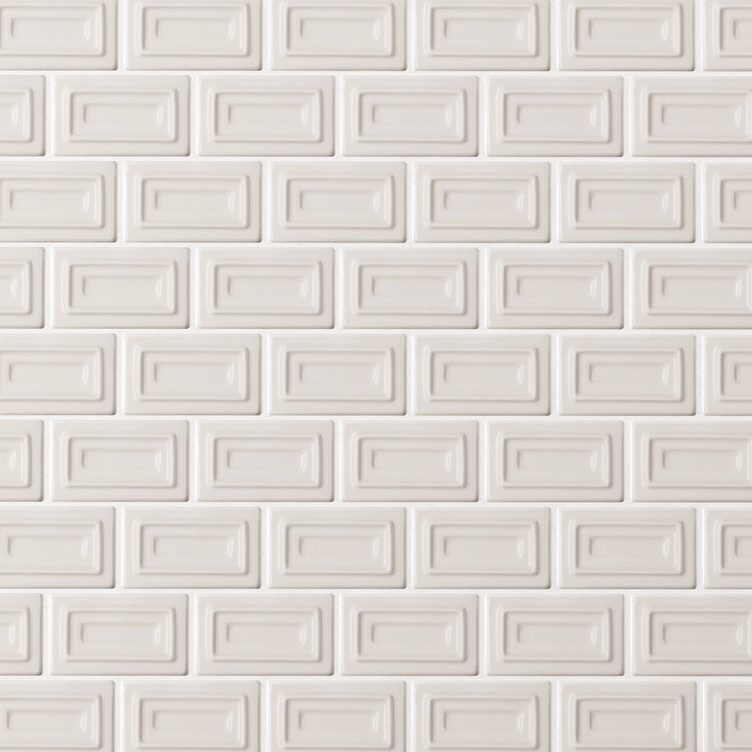 6th Avenue Rectangle Mosaic 10-1/2X11-1/4 Canvas Gloss