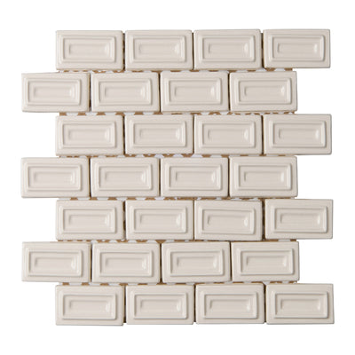 6th Avenue Rectangle Mosaic 10-1/2X11-1/4 Canvas Gloss