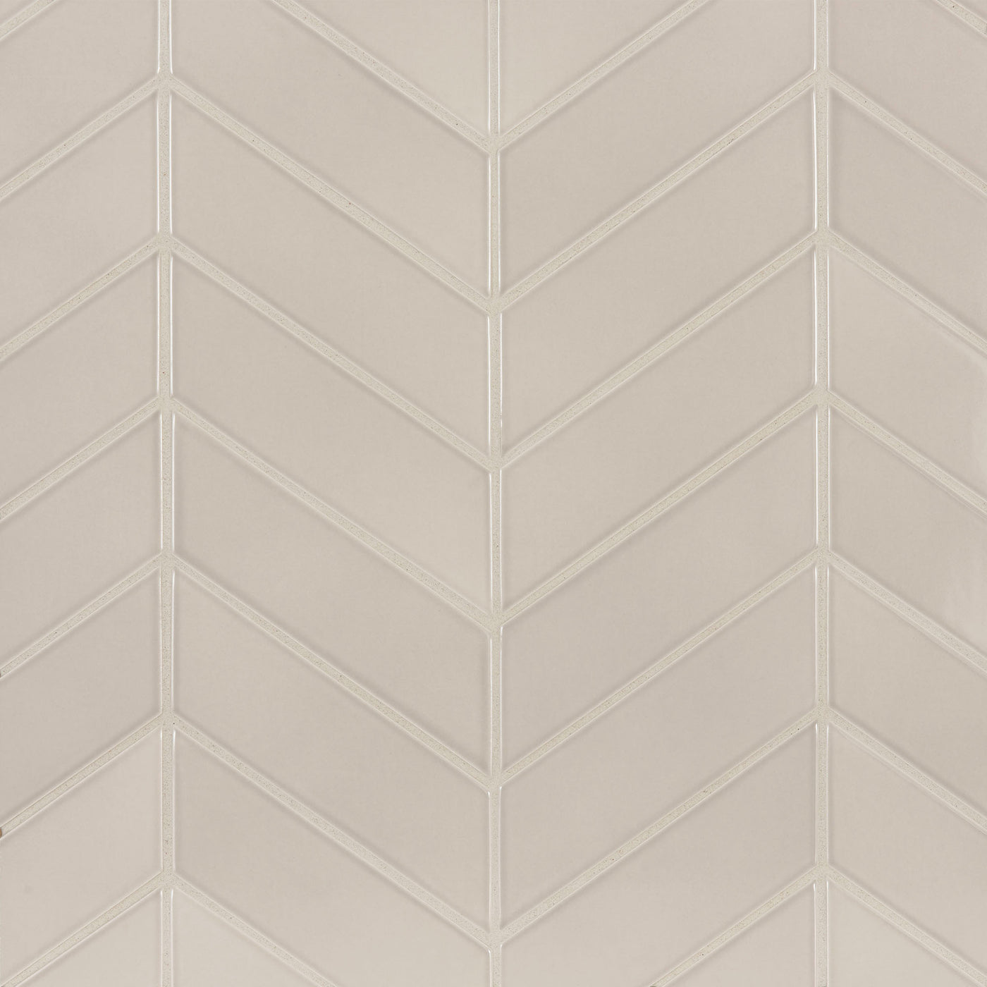6th Avenue Chevron Mosaic 10-3/8X10 Fog Gloss