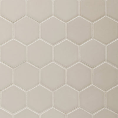 6th Avenue Hexagon Mosaic 10-1/2X11 Fog Gloss