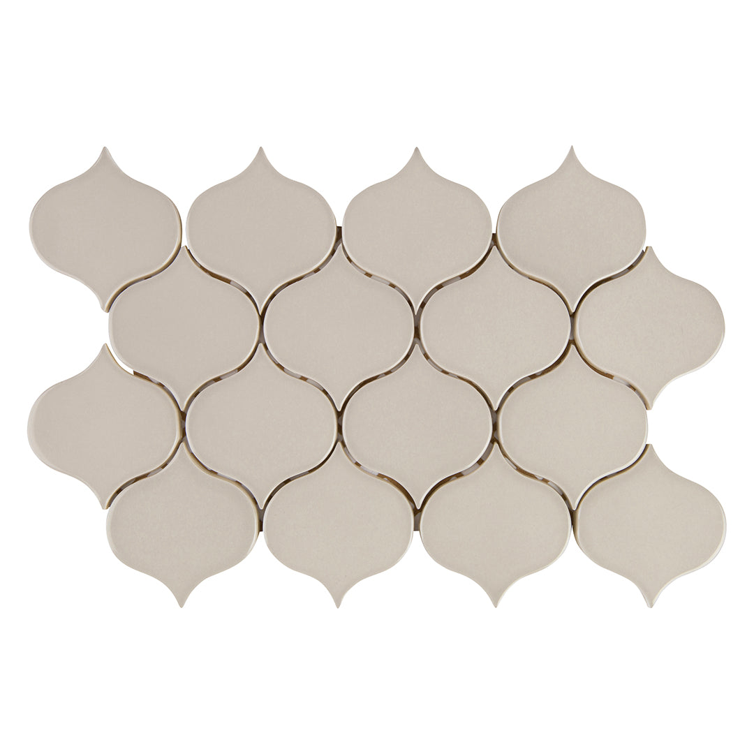 6th Avenue Arabesque Mosaic 7-3/4X12-3/4 Fog Gloss