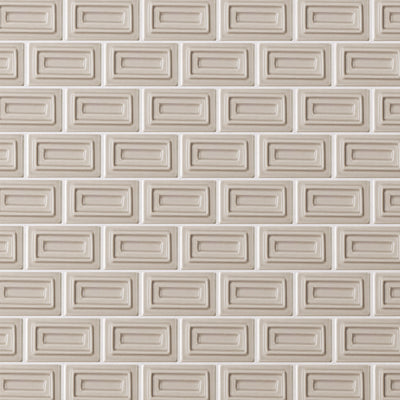 6th Avenue Rectangle Mosaic 10-1/2X11-1/4 Fog Gloss