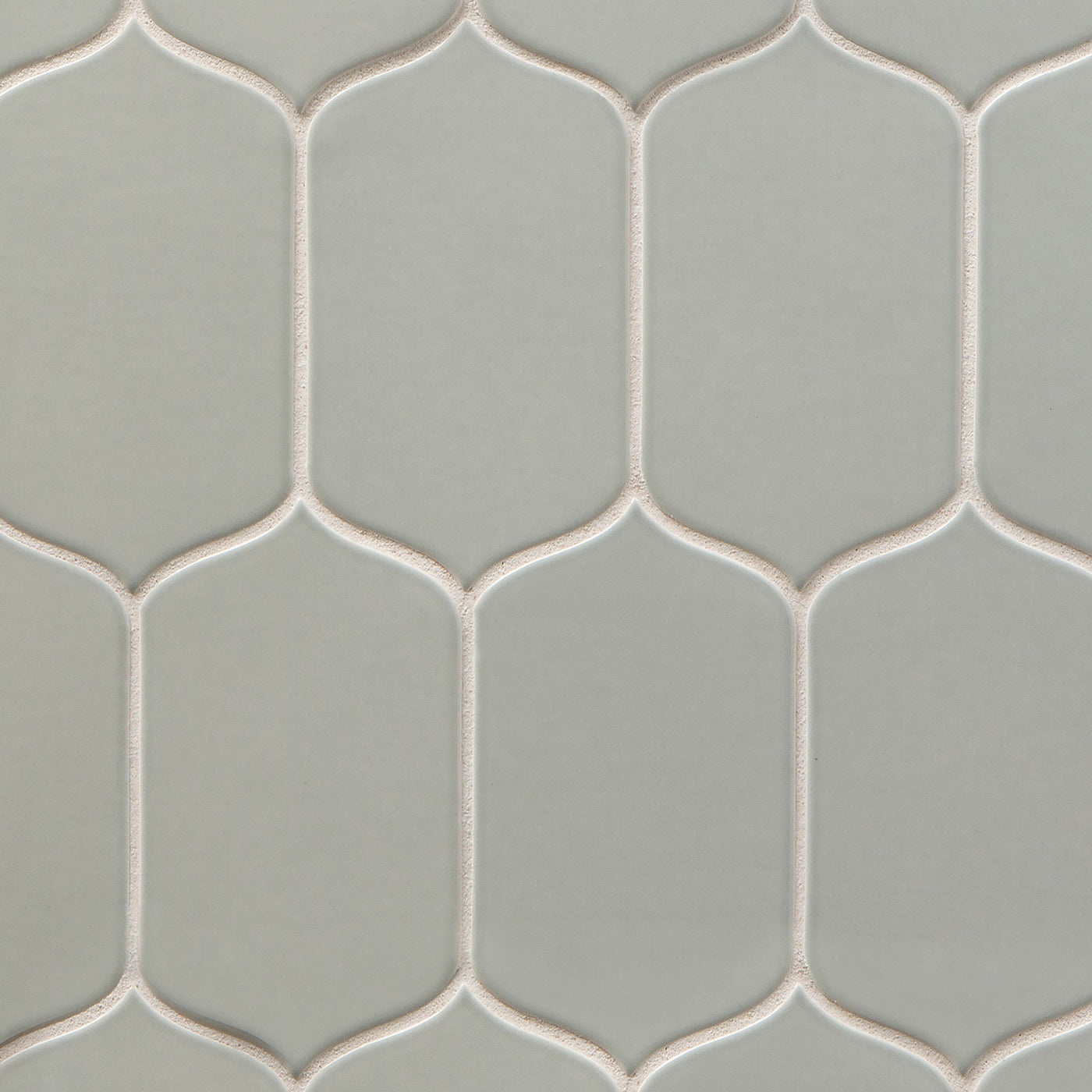6th Avenue Arabesque Mosaic 10-1/8X10 French Clay Gloss