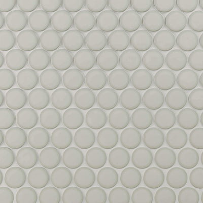 6th Avenue Circle Mosaic 12X12 French Clay Gloss