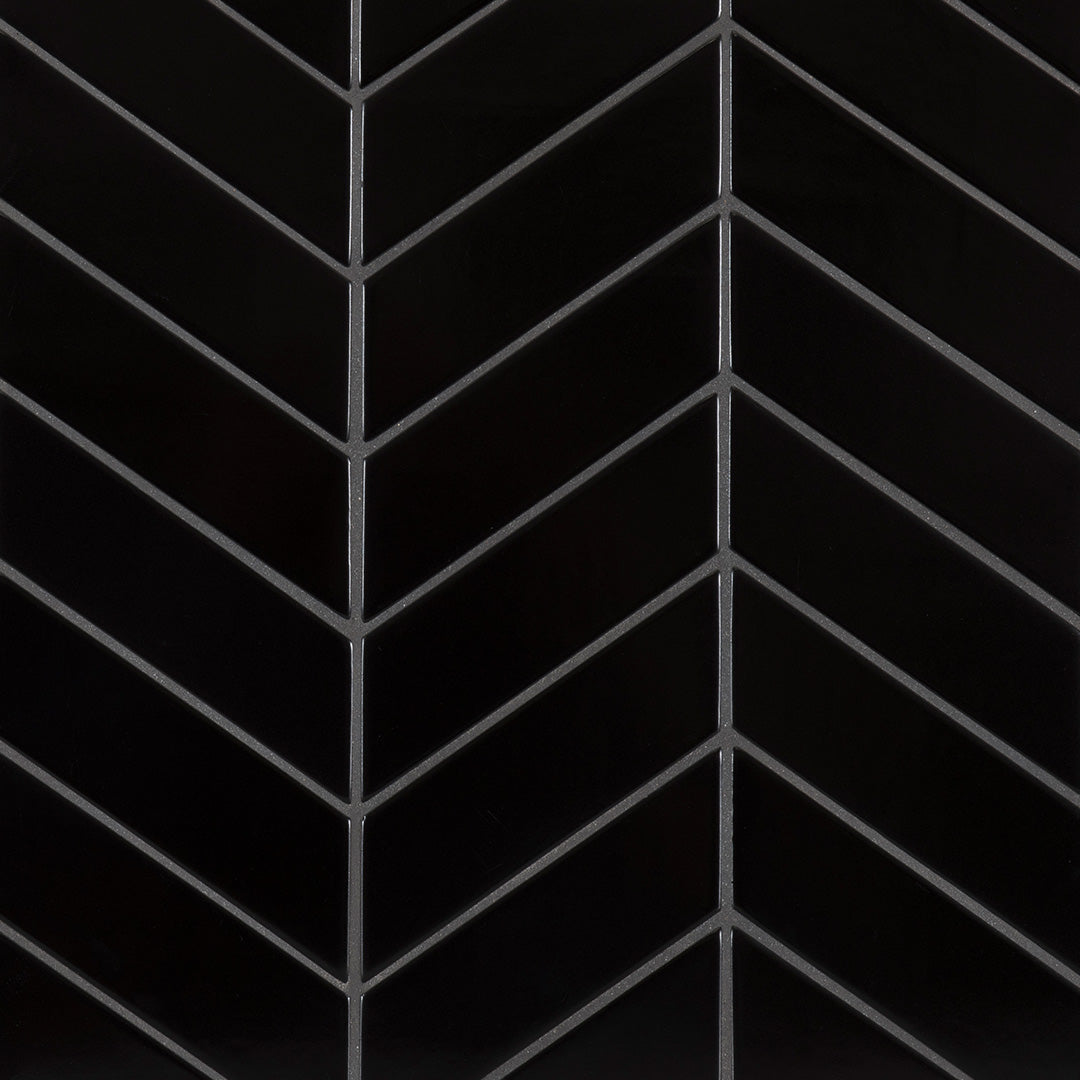 6th Avenue Chevron Mosaic 10-3/8X10 Ink Matte