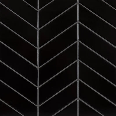 6th Avenue Chevron Mosaic 10-3/8X10 Ink Matte