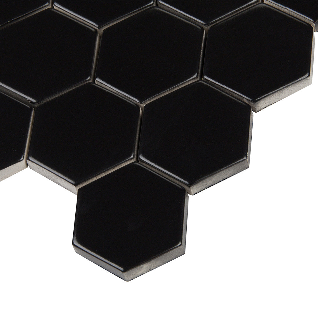 6th Avenue Hexagon Mosaic 10-1/2X11 Ink Matte