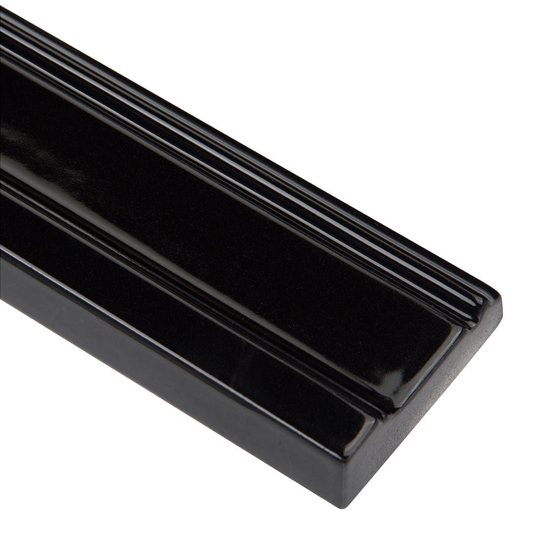 6th Avenue Trim 2-1/4X8-1/2 Ink Gloss