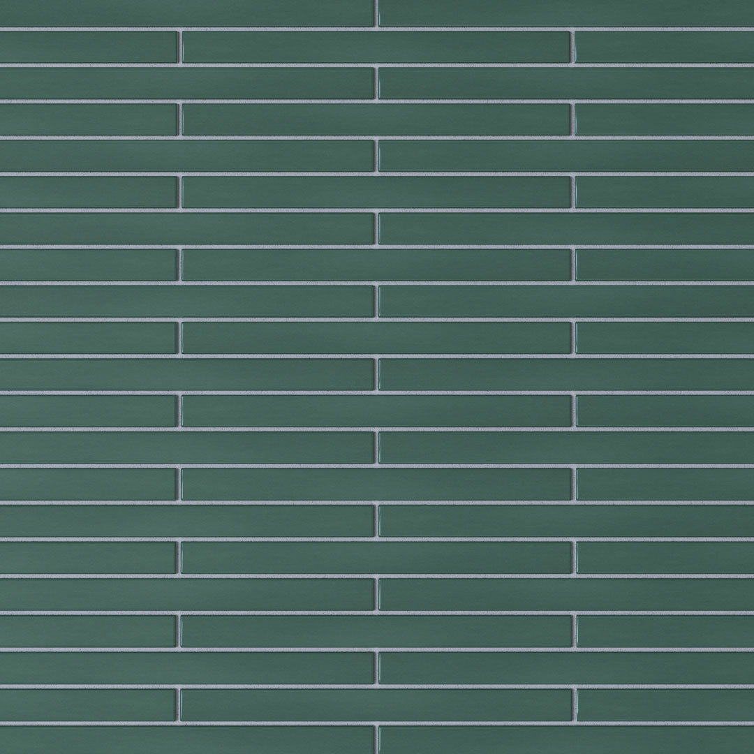 6th Avenue Mosaic 9-7/8X12 Jade Green Gloss
