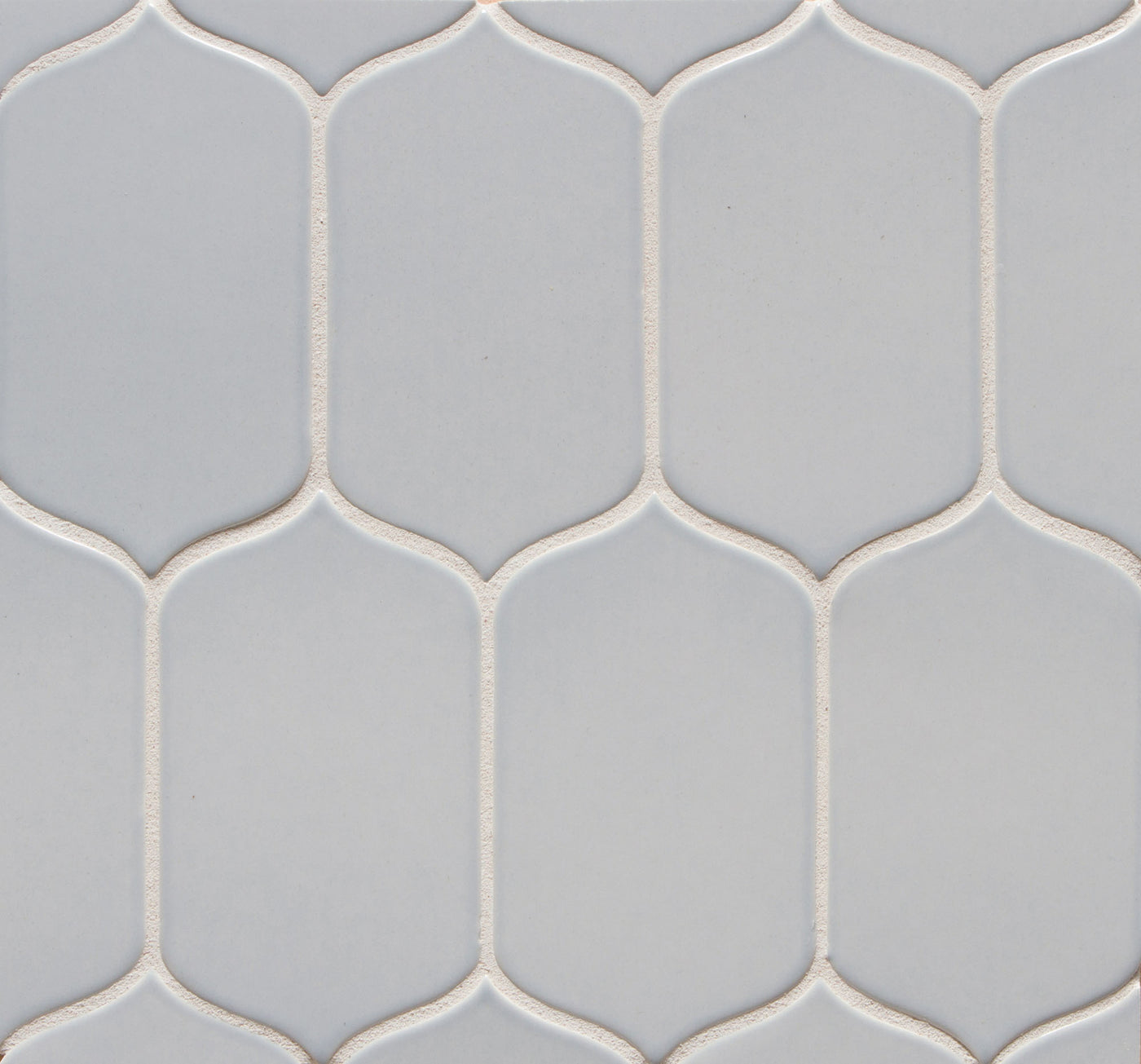 6th Avenue Arabesque Mosaic 10-1/8X10 Pale Sky Gloss