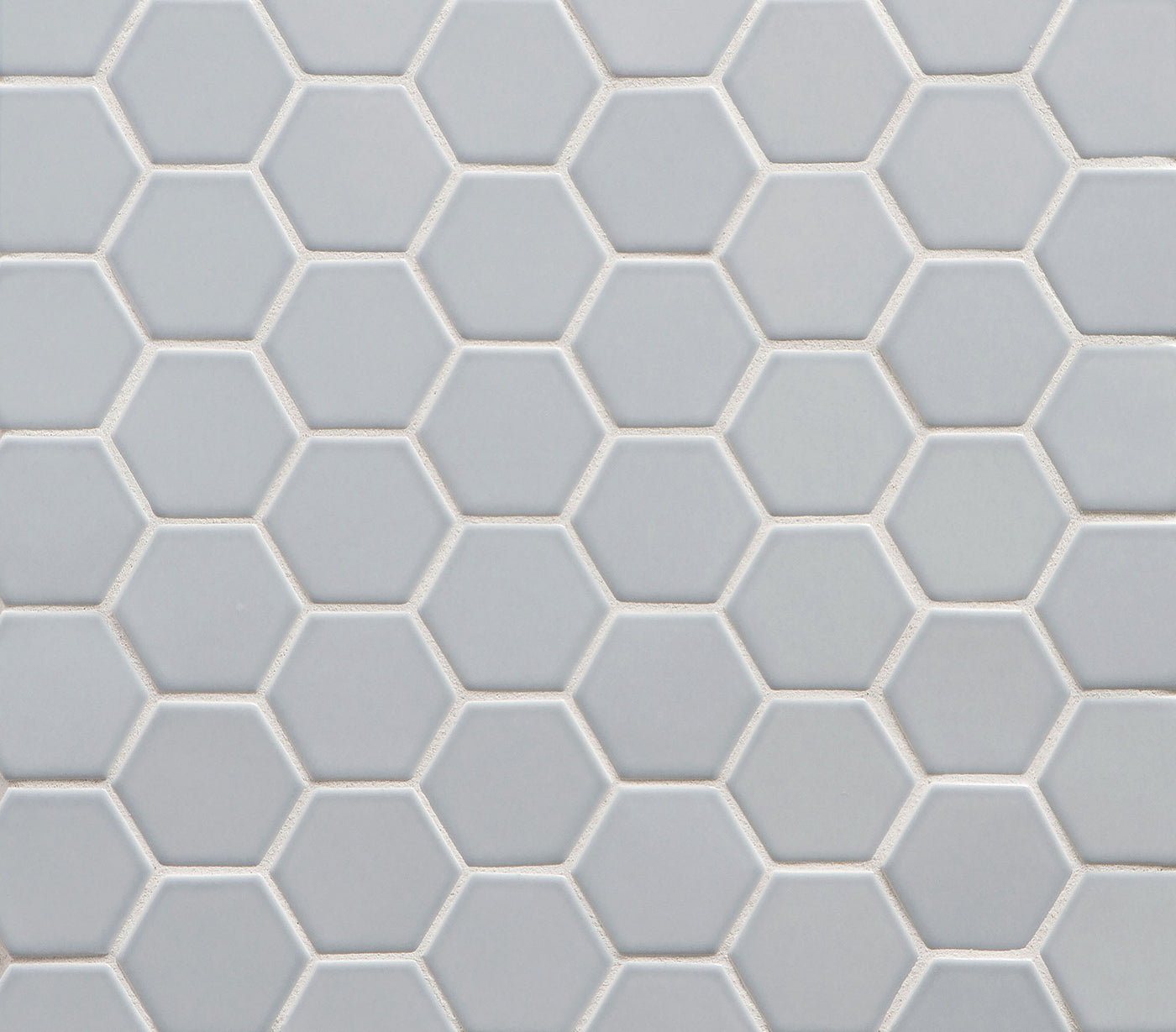 6th Avenue Hexagon Mosaic 10-1/2X11 Pale Sky Gloss