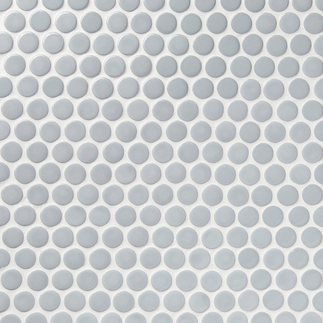 6th Avenue Mosaic 12X12 Pale Sky Gloss
