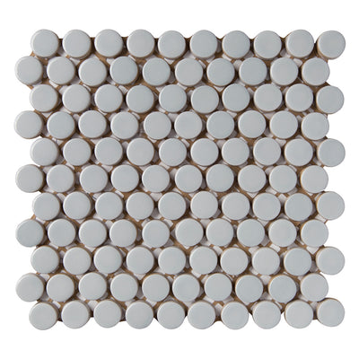 6th Avenue Mosaic 12X12 Pale Sky Gloss