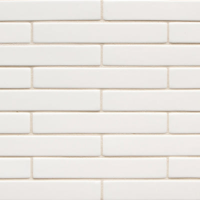 6th Avenue Rectangle Mosaic 9-7/8X12 White Matte