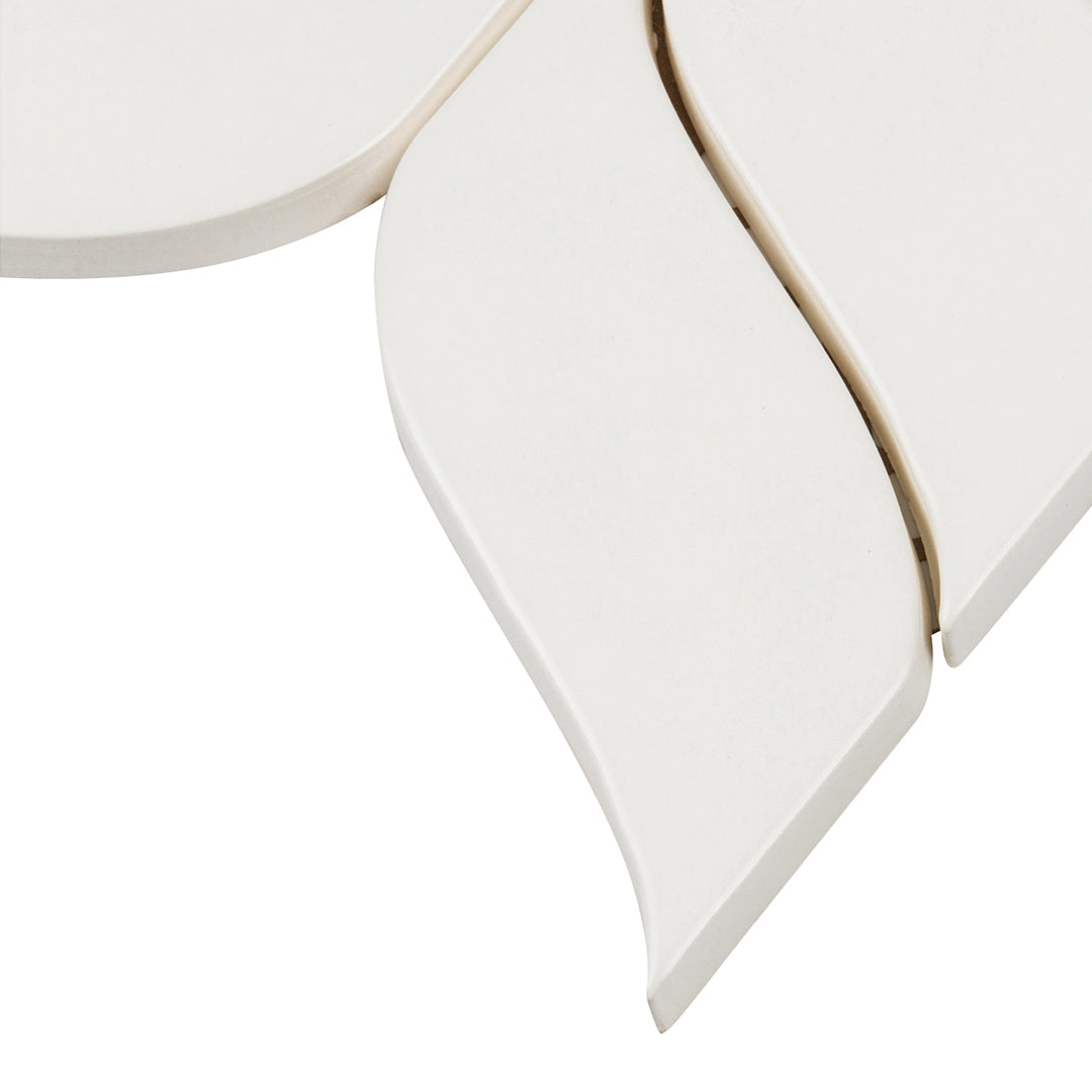 6th Avenue Mosaic 7-11/16X8-7/8 White Matte