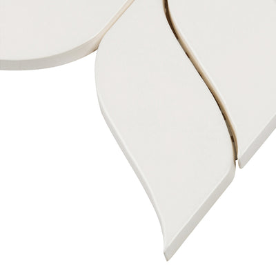 6th Avenue Mosaic 7-11/16X8-7/8 White Matte