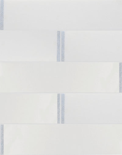 Accent Bleu 3X12 Thassos Polished