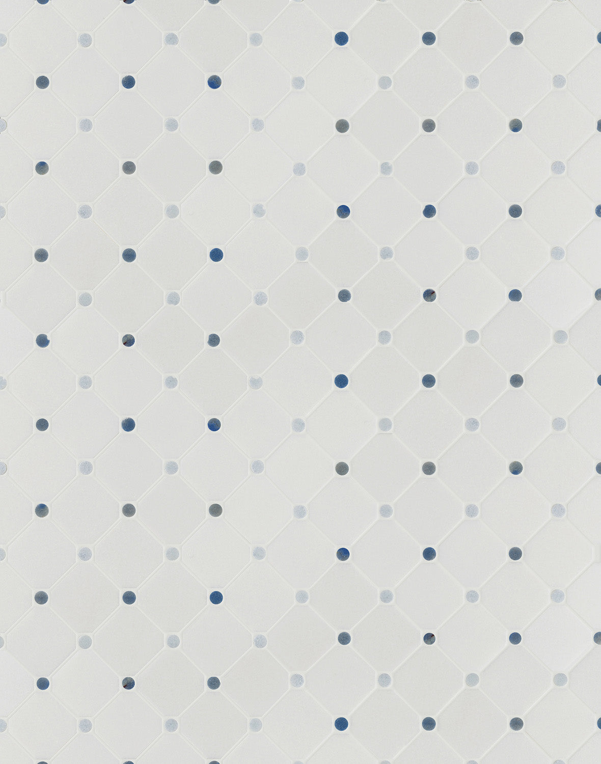 Accent Bleu Other Mosaic 12X12 Multi-Color Polished