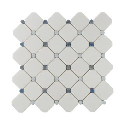 Accent Bleu Other Mosaic 12X12 Multi-Color Polished