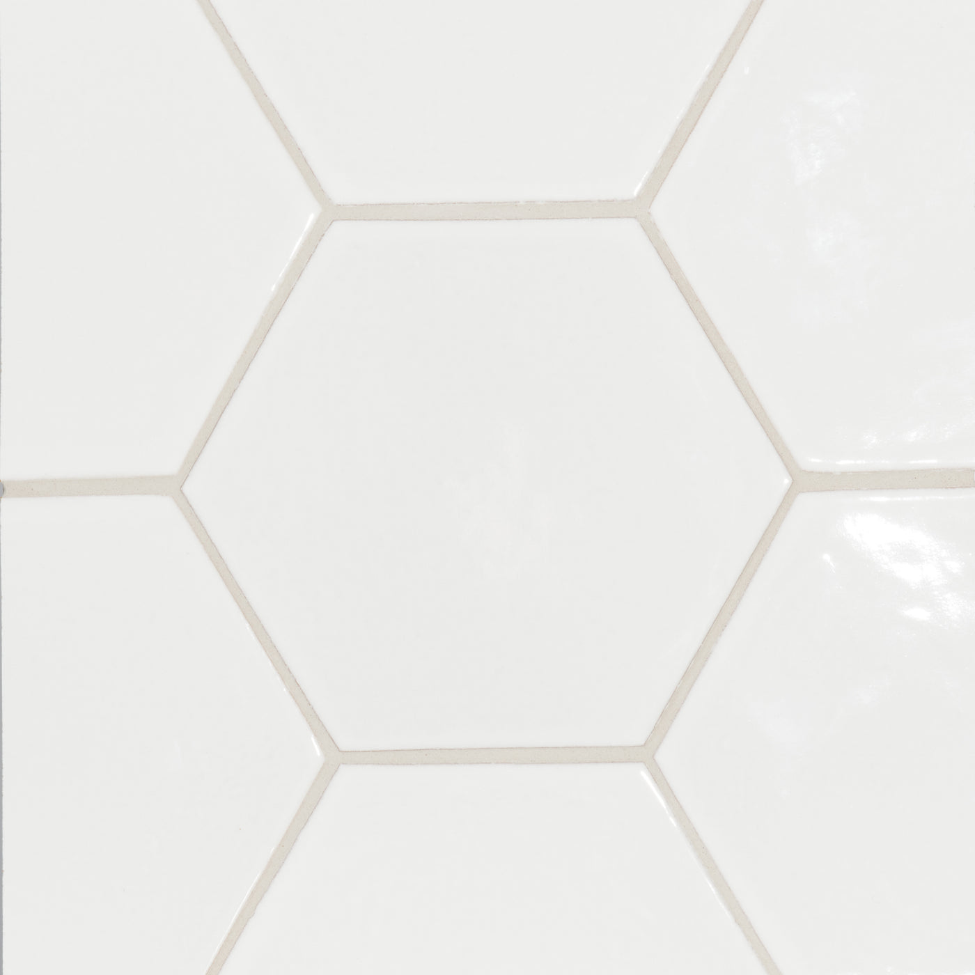 Andalucia Hexagon 8-3/4X10 Blanco Gloss