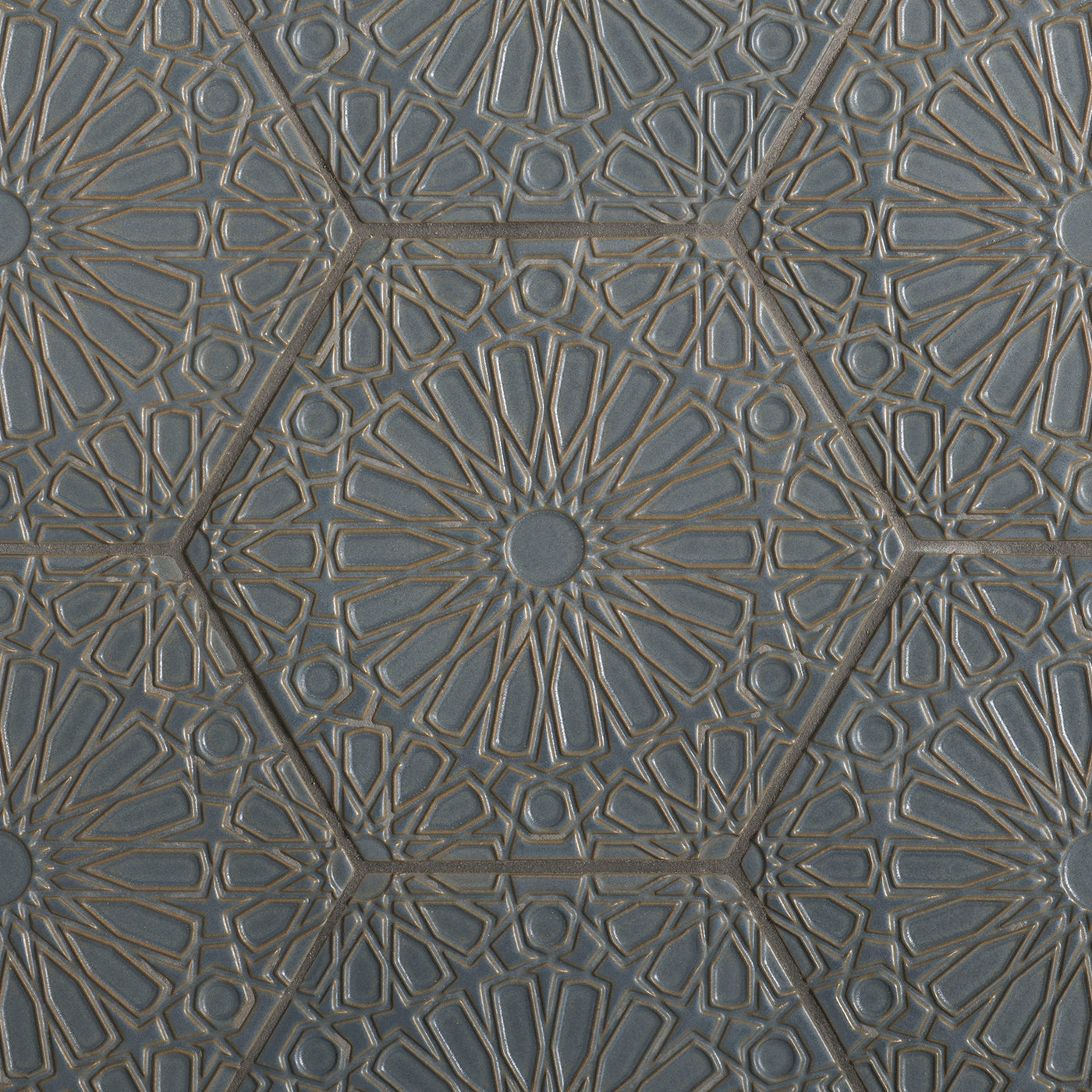 Andalucia Fez Deco 8-3/4X10 Atlantico Matte