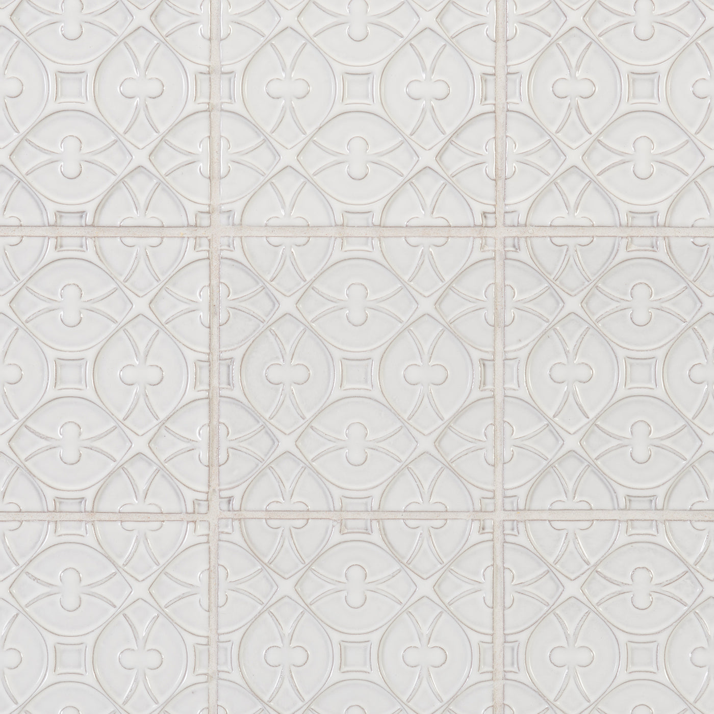 Andalucia Deco 6X6 Blanco Gloss