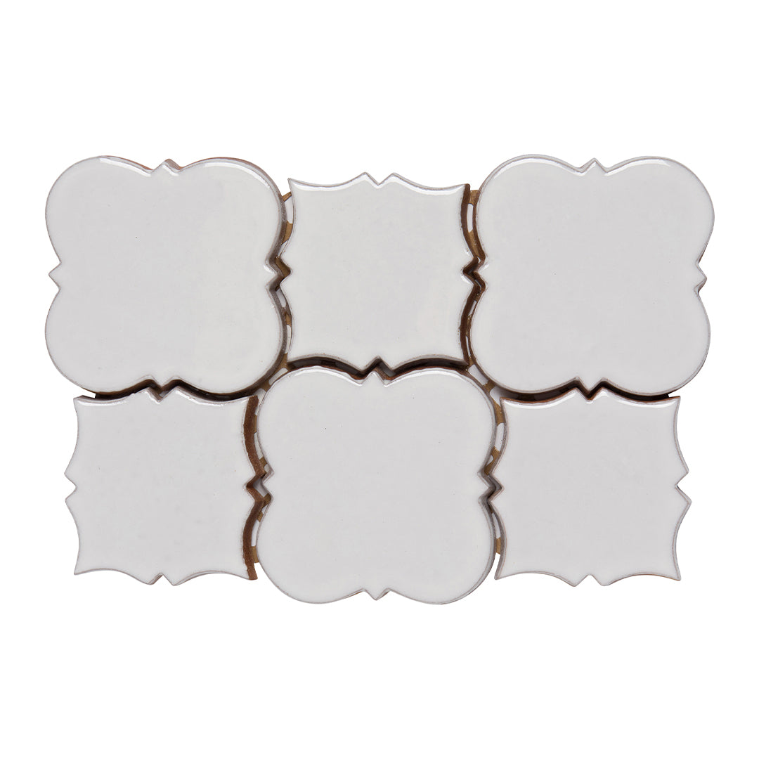 Andalucia Mosaic 7X10 Blanco Gloss