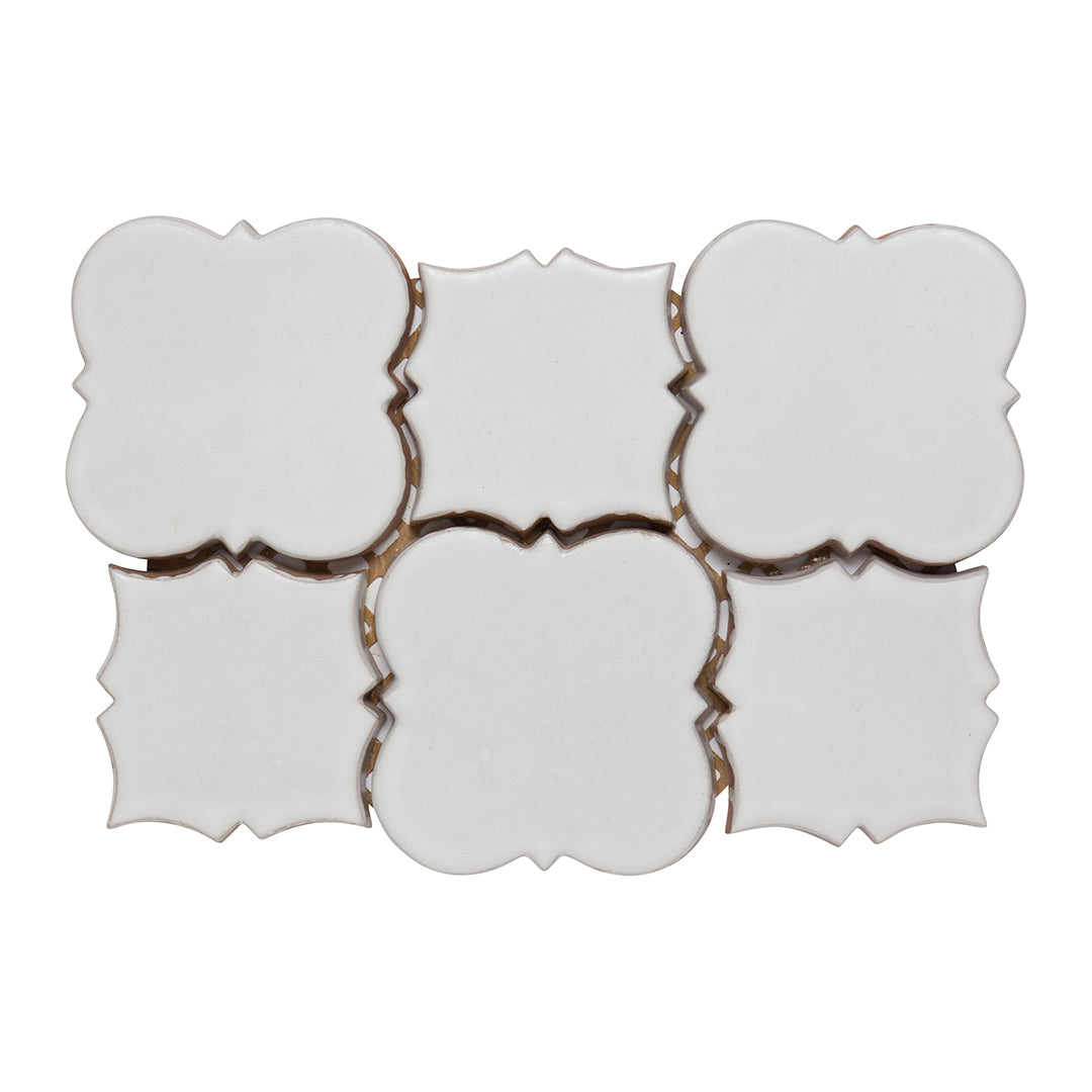 Andalucia Mosaic 7X10 Blanco Matte