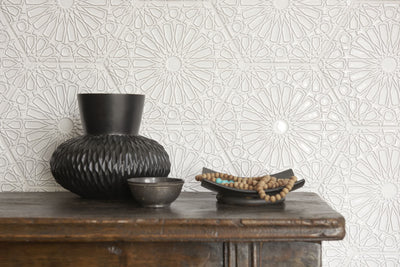 Andalucia Fez Deco 8-3/4X10 Blanco Matte