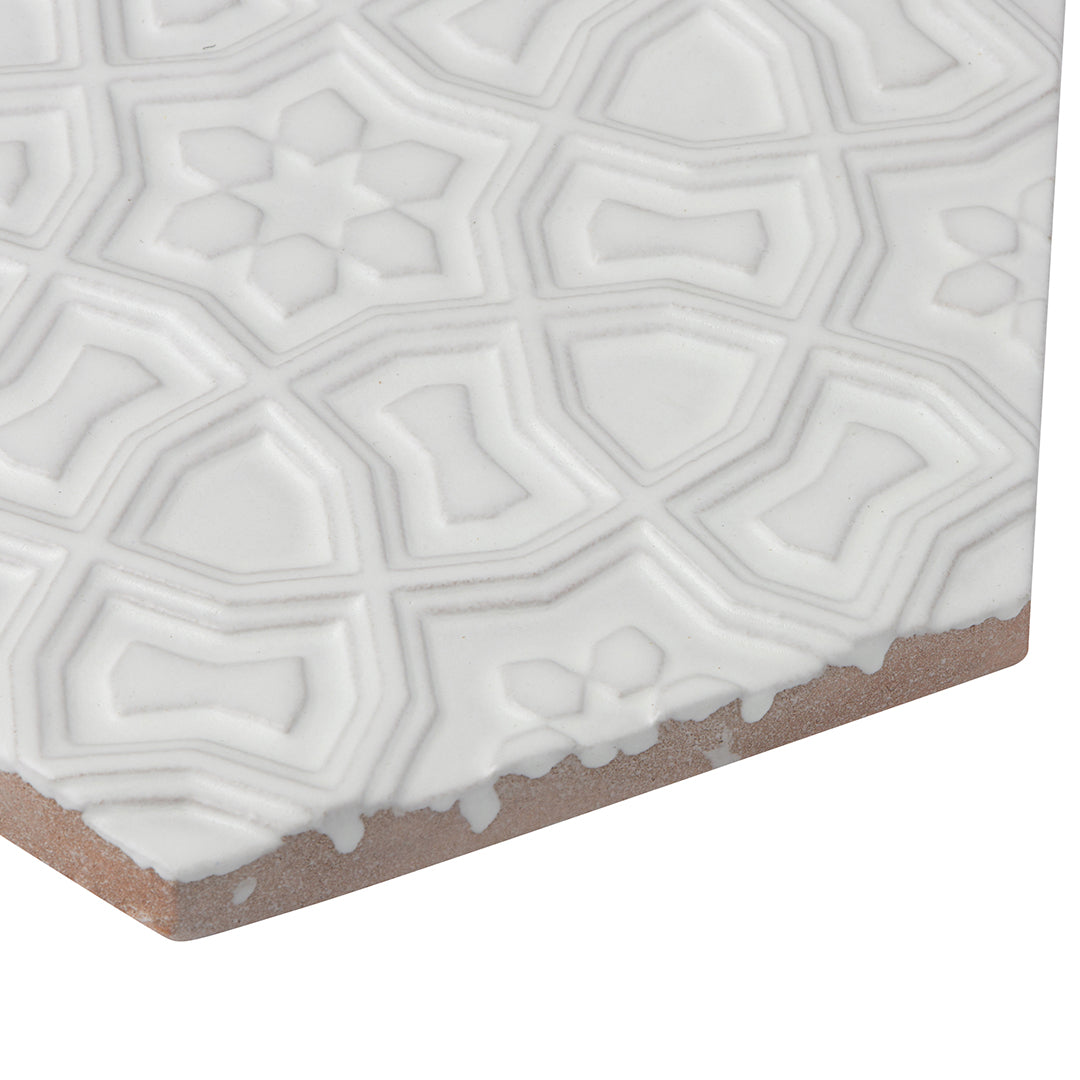 Andalucia Marrakesh Deco 8-3/4X10 Blanco Matte