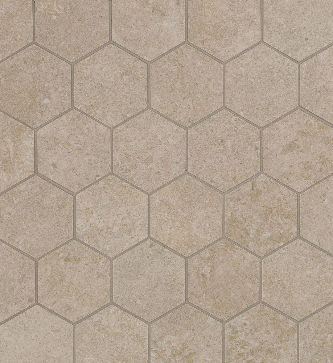 Bera&Beren Hexagon Mosaic 10.9449X13.1693 Greige Natural