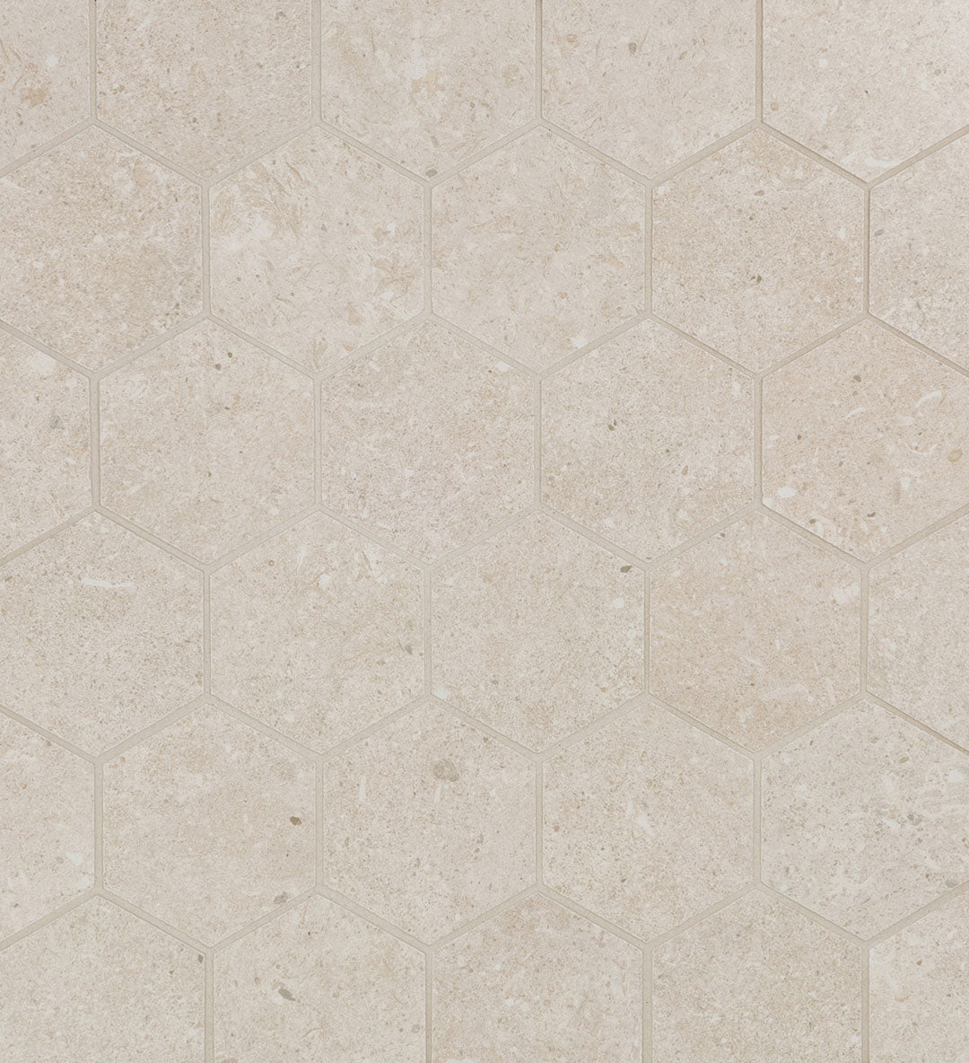 Bera&Beren Hexagon Mosaic 10.9449X13.1693 Light Grey Natural