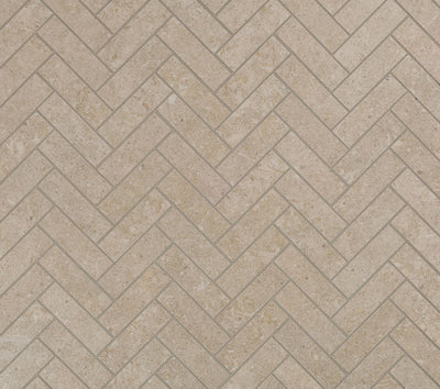 Bera&Beren Herringbone Mosaic 13.1063X13.55 Greige Natural