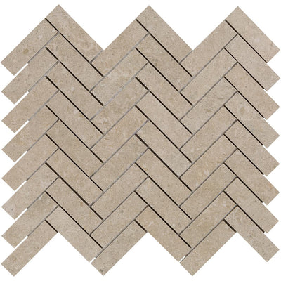 Bera&Beren Herringbone Mosaic 13.1063X13.55 Greige Natural