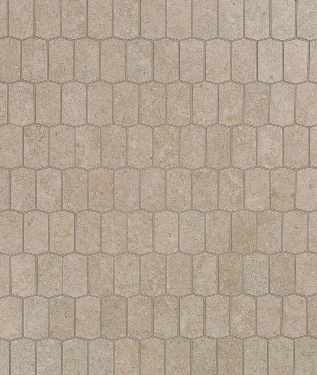 Bera&Beren Hive Mosaic 12-3/8X12-1/2 Greige Natural