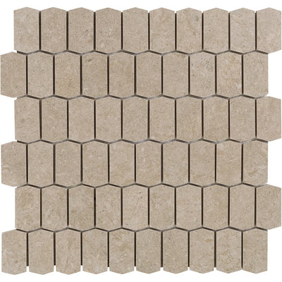 Bera&Beren Hive Mosaic 12-3/8X12-1/2 Greige Natural
