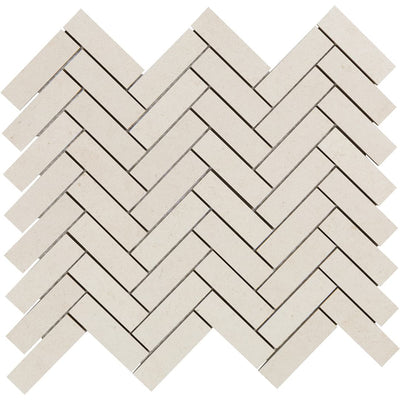 Bera&Beren Herringbone Mosaic 13.1063X13.55 White Natural