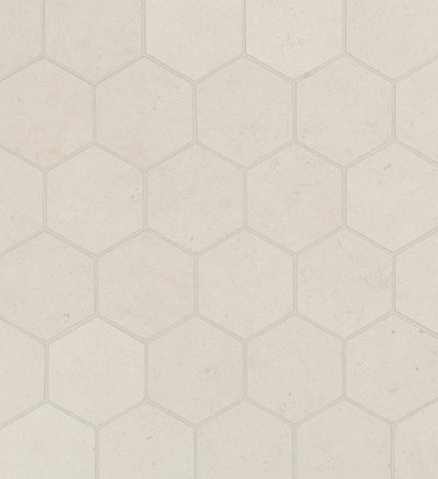 Bera&Beren Hexagon Mosaic 10.9449X13.1693 White Natural