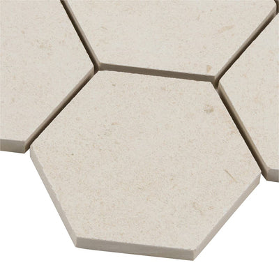 Bera&Beren Hexagon Mosaic 10.9449X13.1693 White Natural
